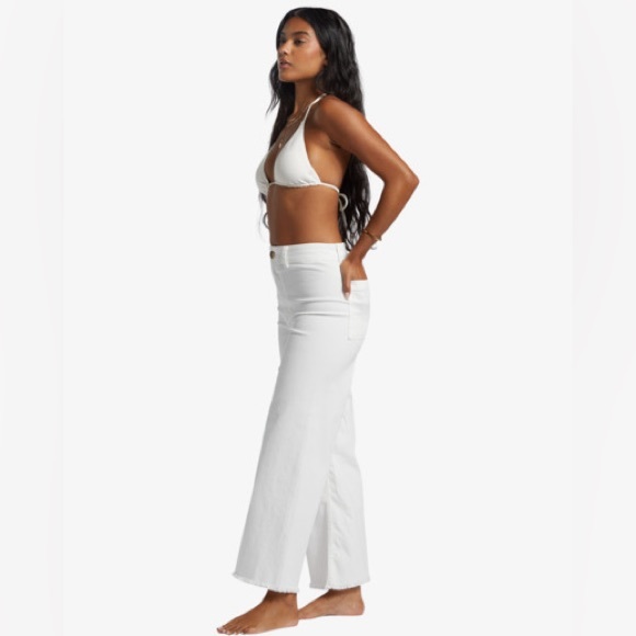 Billabong Free Fall pant Wide leg high waisted pants. 26 - Picture 2 of 5